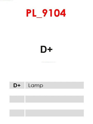 Δυναμό 12V/120A (D+) -NLP18