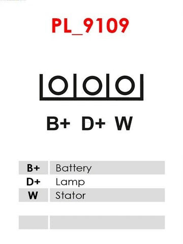 Δυναμό 12V/70A (B+ D+ W) -NLR