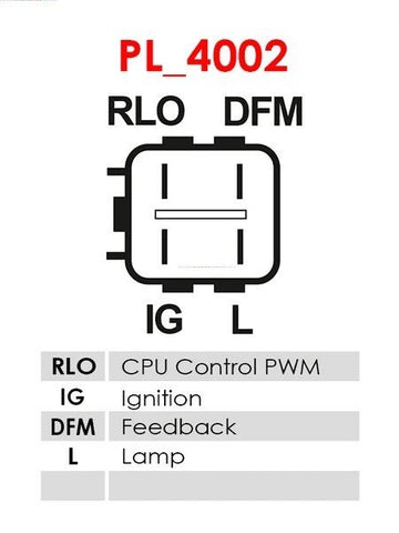 Δυναμό 12V/100A (RLO IG DFM L) -NLP