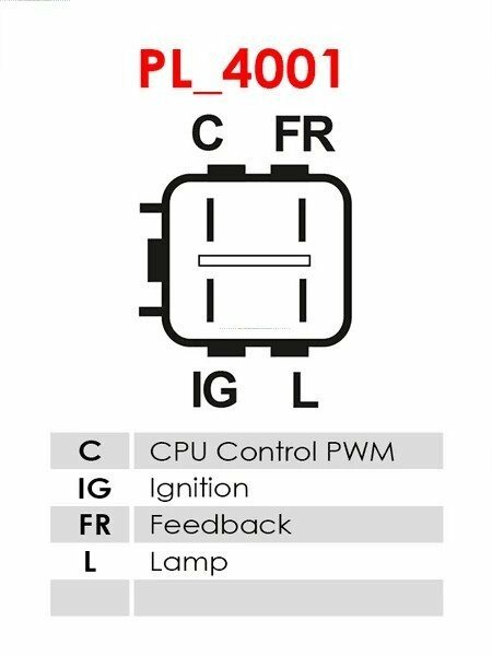 Δυναμό 12V/100A (C IG FR L) -NLP18