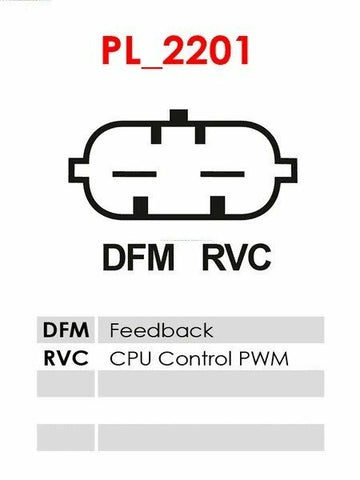 Δυναμό καινούριο Ανακατασκευής 12V/100A (DFM RVC) -Δακτύλιοι