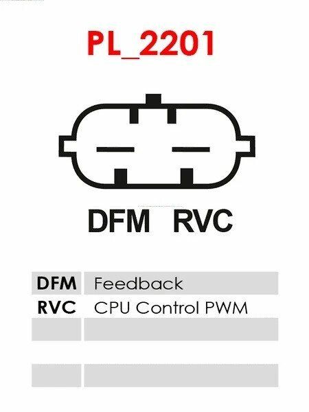 Δυναμό 12V/100A (DFM RVC) -NLP18