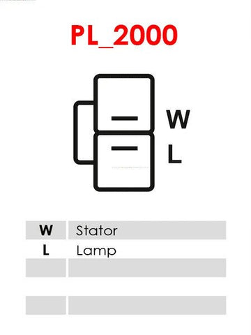 Δυναμό 12V/100A (W L) -NLP18