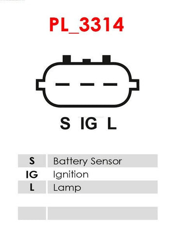 Δυναμό 12V/80A (S IG L) -NLR