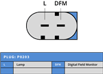 Δυναμό 12V/140A (L-DFM) -NLP