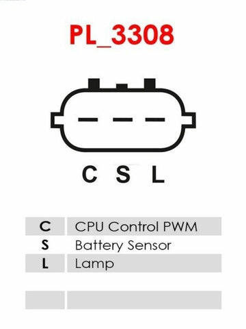 Δυναμό 12V/100A (C S L) -NLP