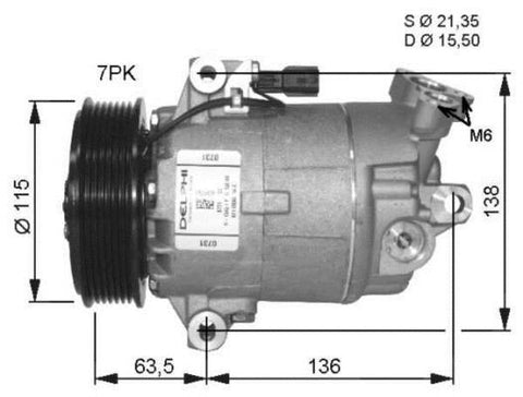 Γνήσιο Κομπρεσέρ Air Condition