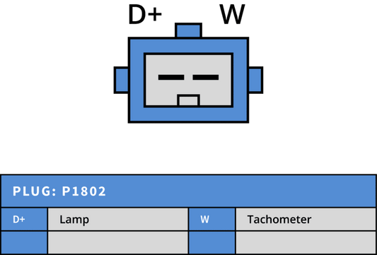 Δυναμό 12V/70A (D+ W) -NLP