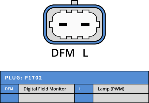 Δυναμό 12V/140A (DFM L) -NLP