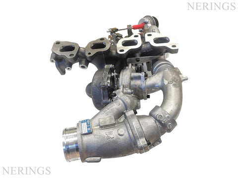 Τουρμπίνα ΝΕΑ (BorgWarner-OEM)(με σετ σωλήνα ανακυκλοφορίας και φλάντζα)-DEBW