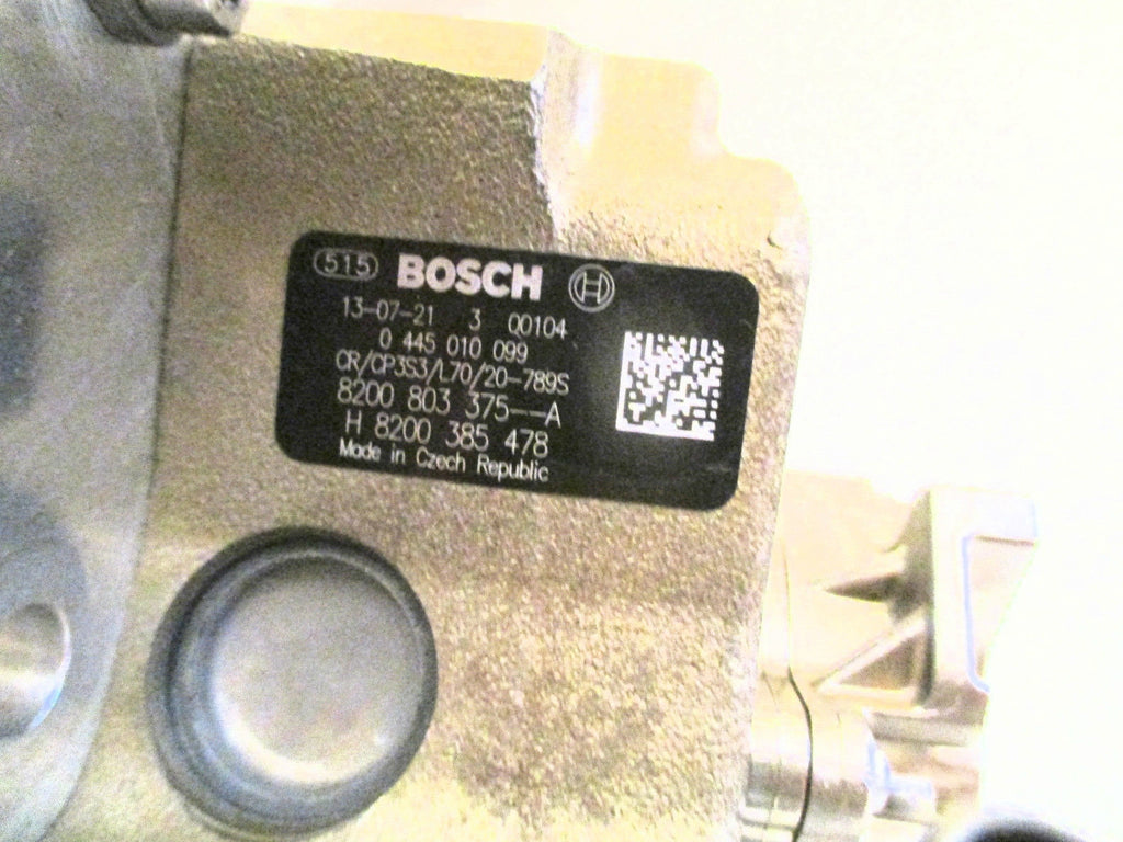 Γνήσια Καινούργια Αντλία Πετρελαίου 0445010099 Bosch OEM