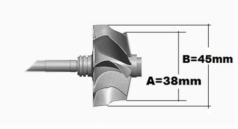 Τουρμπίνα CHRA Core Cartridge (αντικατάσταση KKK)-CNJ