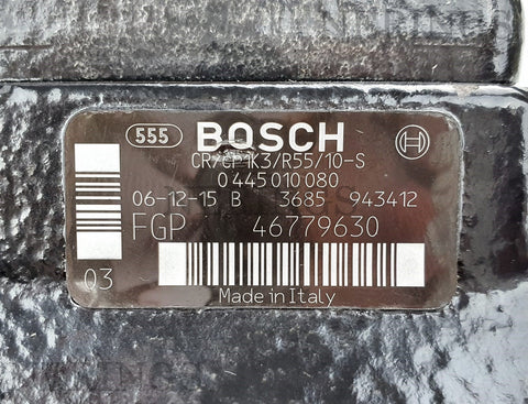 Γνήσια Καινούργια Αντλία Πετρελαίου 0445010080 Bosch-OEM