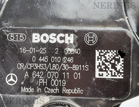 Γνήσια Καινούργια Αντλία Πετρελαίου 0445010246 Bosch-OEM T