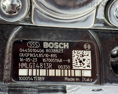 Γνήσια Καινούργια Αντλία Πετρελαίου 0445010406 Bosch-OEM
