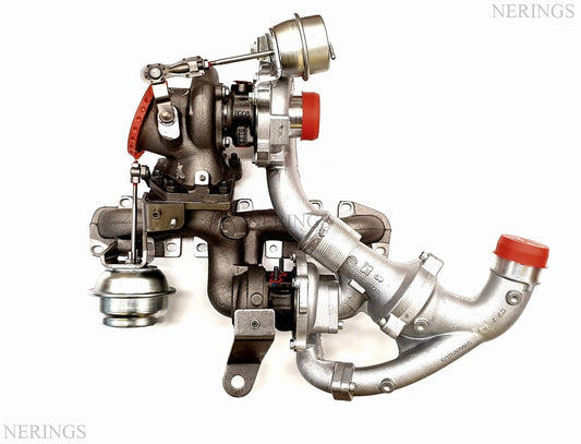 Twinturbo turbocharger New (KKK)-LVH